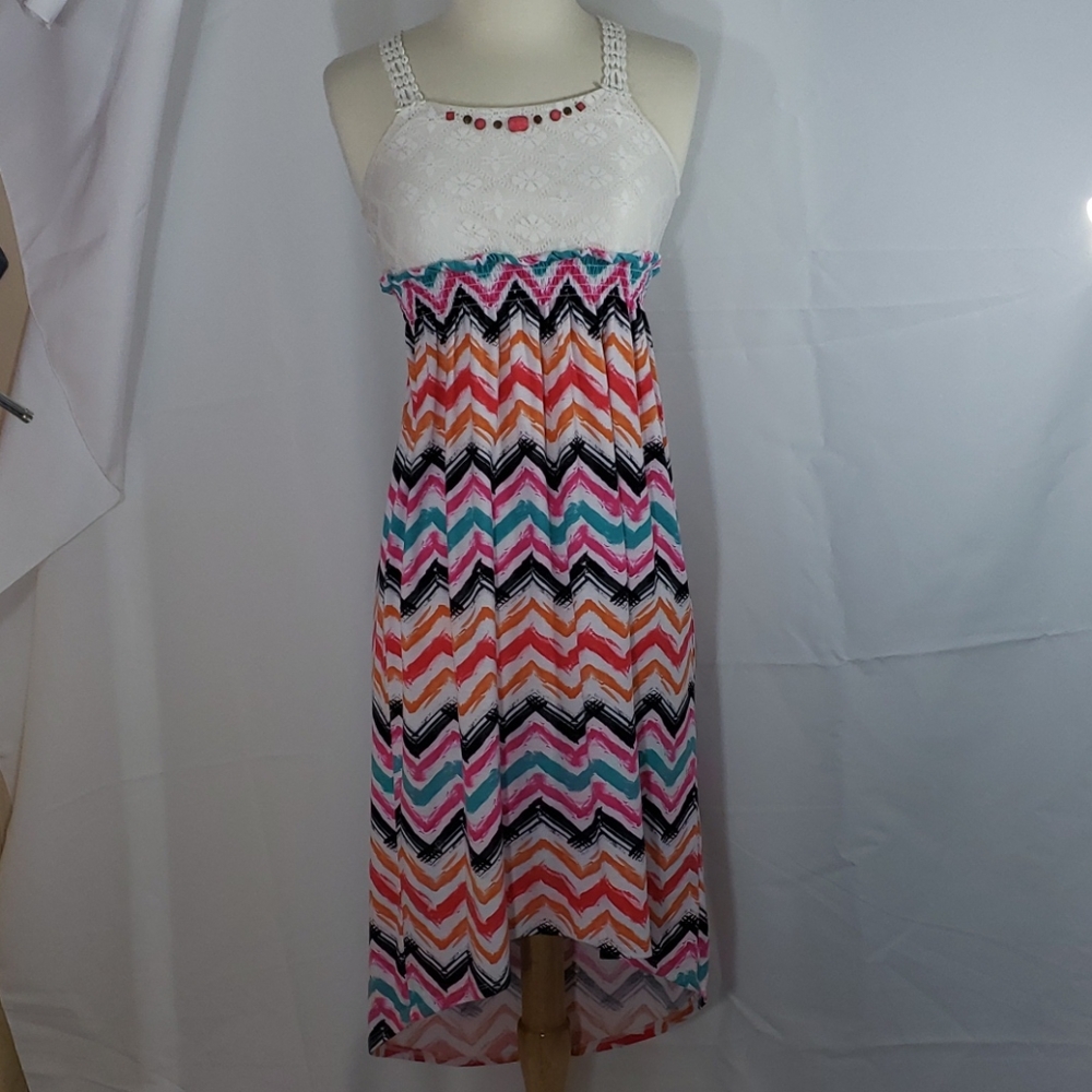 LA Conduct Girl's High-low Dress